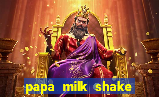 papa milk shake click jogos